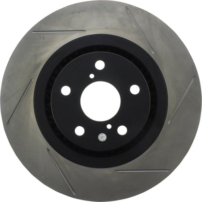StopTech Sport Slotted Brake Rotor; Front Left