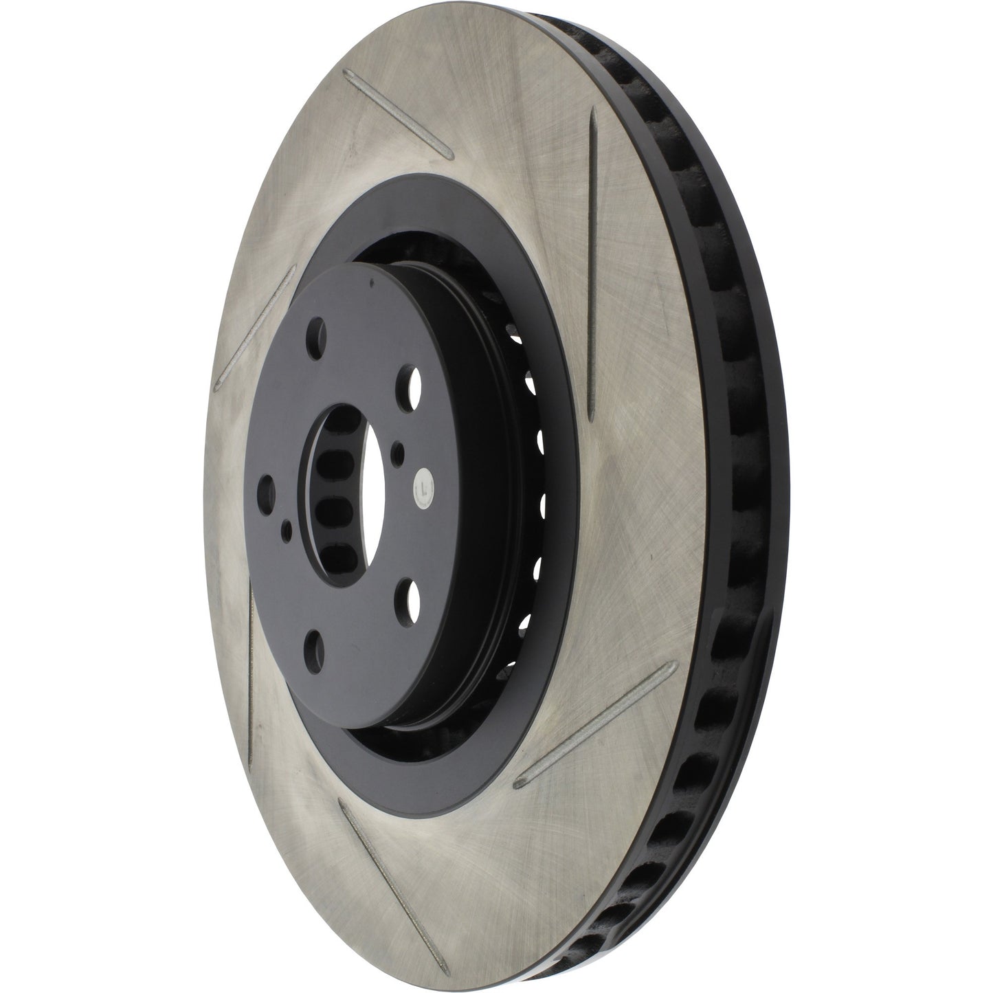 StopTech Sport Slotted Brake Rotor; Front Left