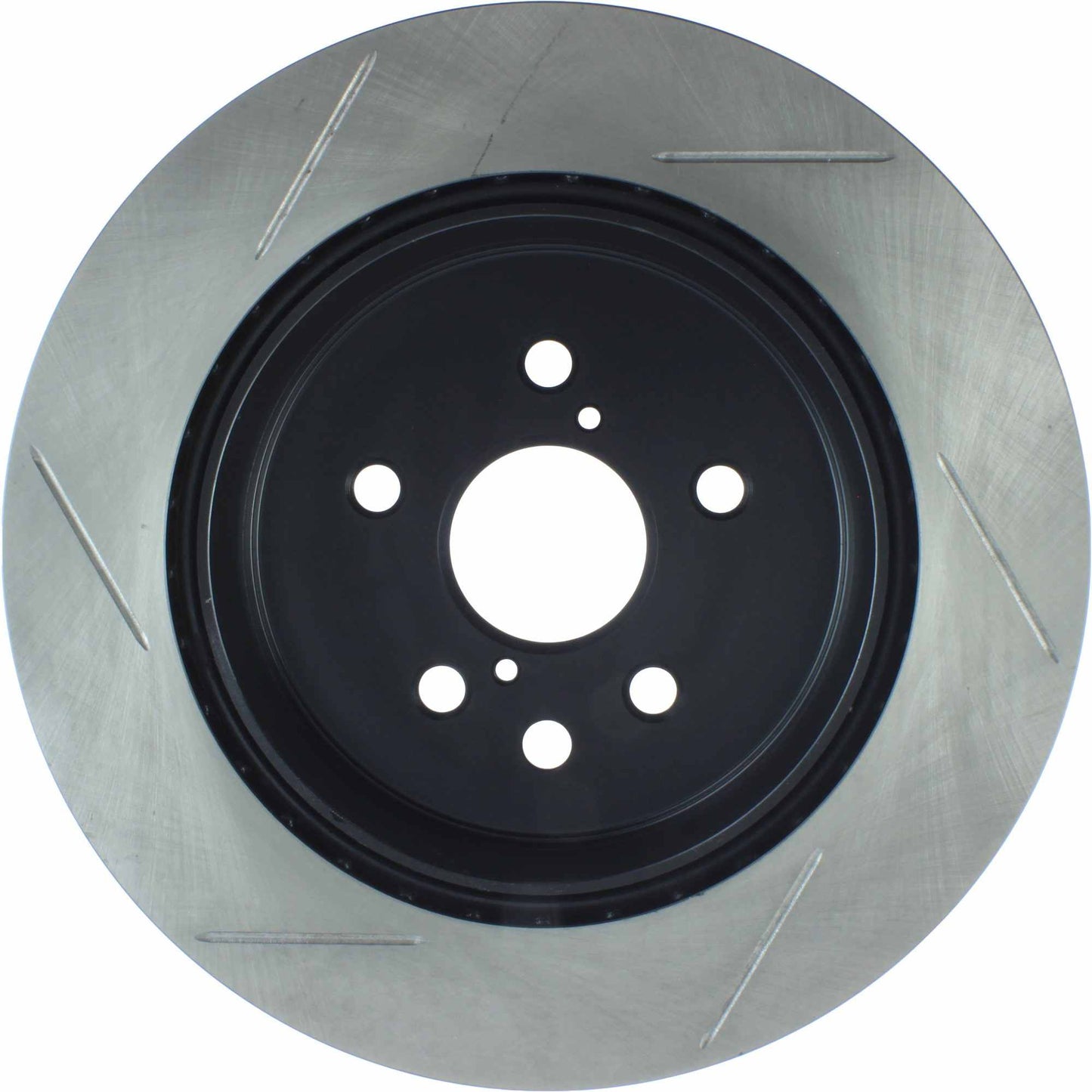 StopTech Sport Slotted Brake Rotor; Rear Left