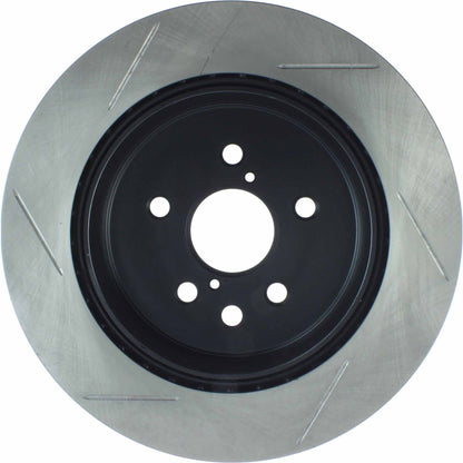 StopTech Sport Slotted Brake Rotor; Rear Left