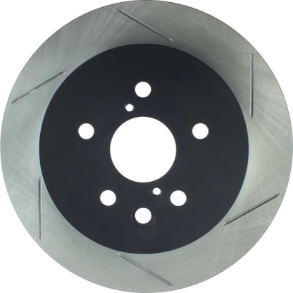 StopTech Sport Slotted Brake Rotor; Rear Left
