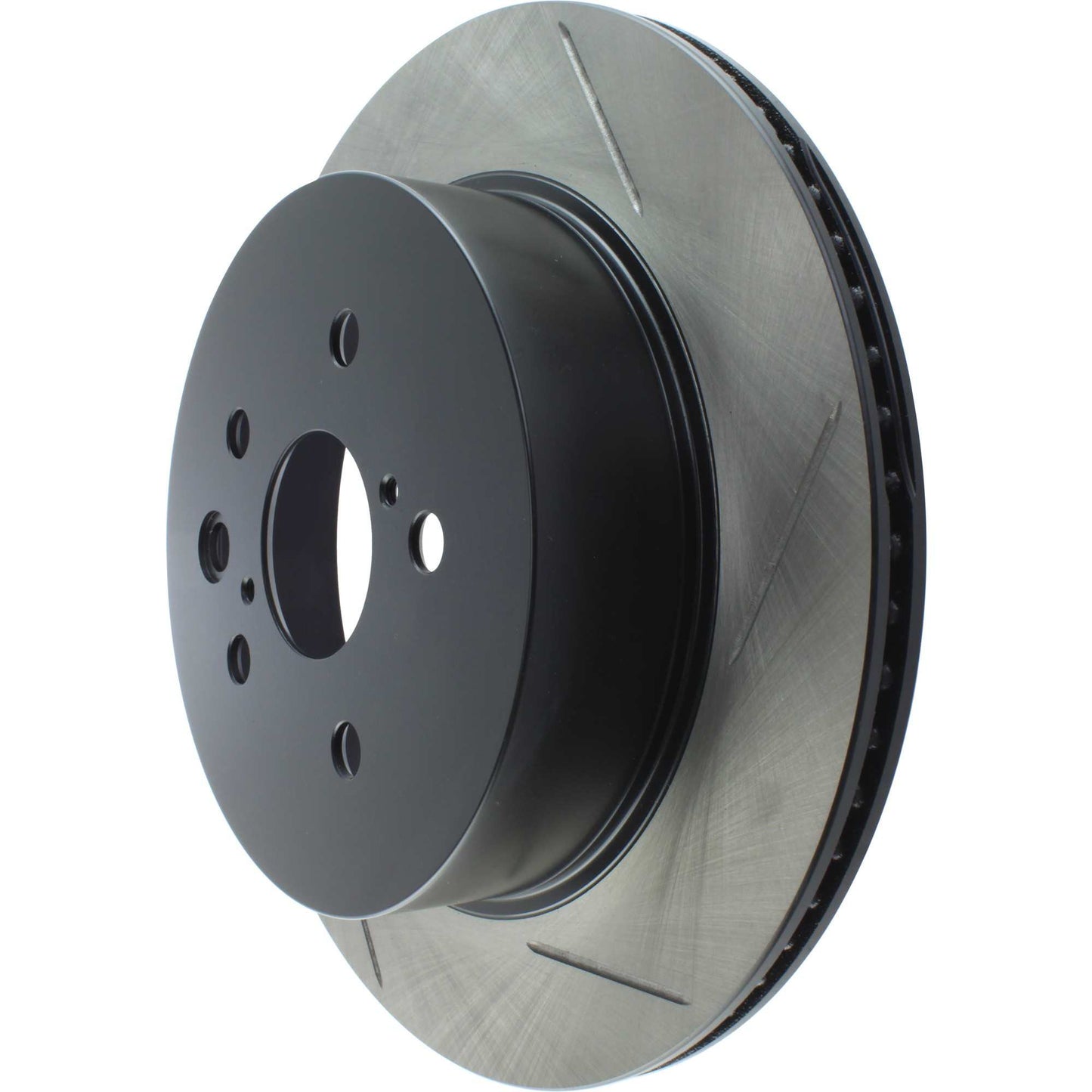 StopTech Sport Slotted Brake Rotor; Rear Left