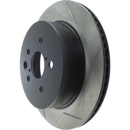 StopTech Sport Slotted Brake Rotor; Rear Left