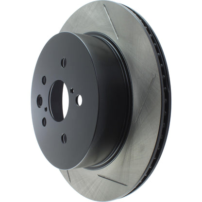 StopTech Sport Slotted Brake Rotor; Rear Left