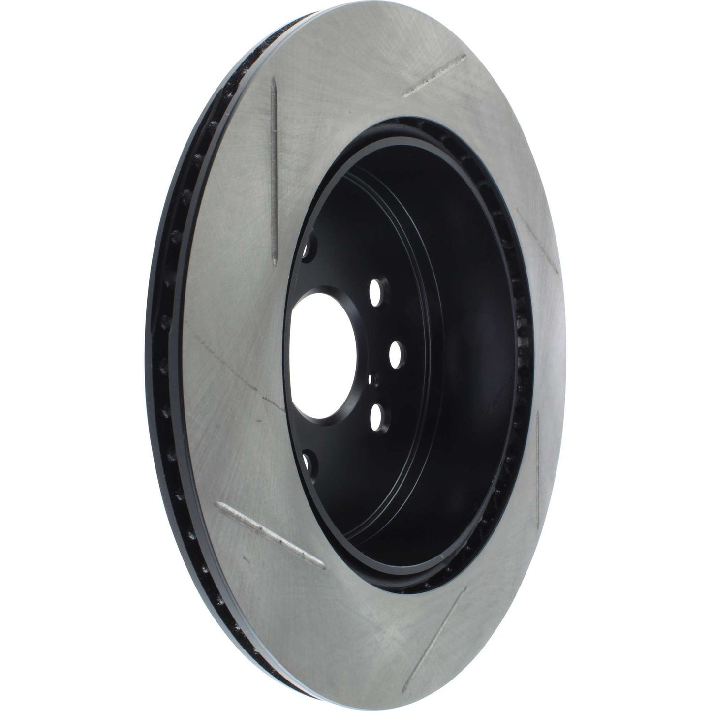 StopTech Sport Slotted Brake Rotor; Rear Left