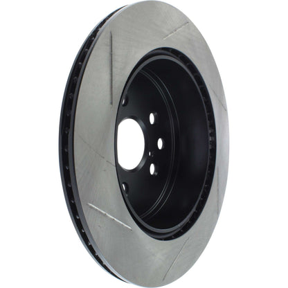 StopTech Sport Slotted Brake Rotor; Rear Left