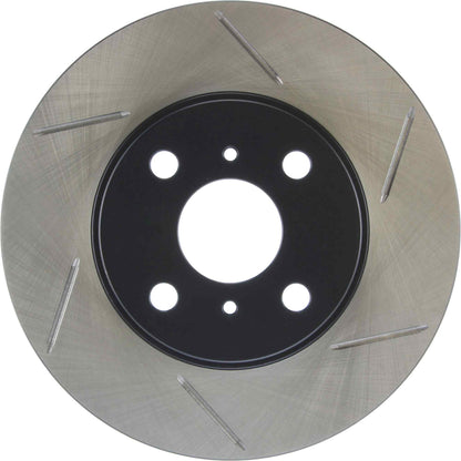 StopTech Power Slot 07-09 Toyota Yaris Front Left Slotted Rotor 126.44143SL