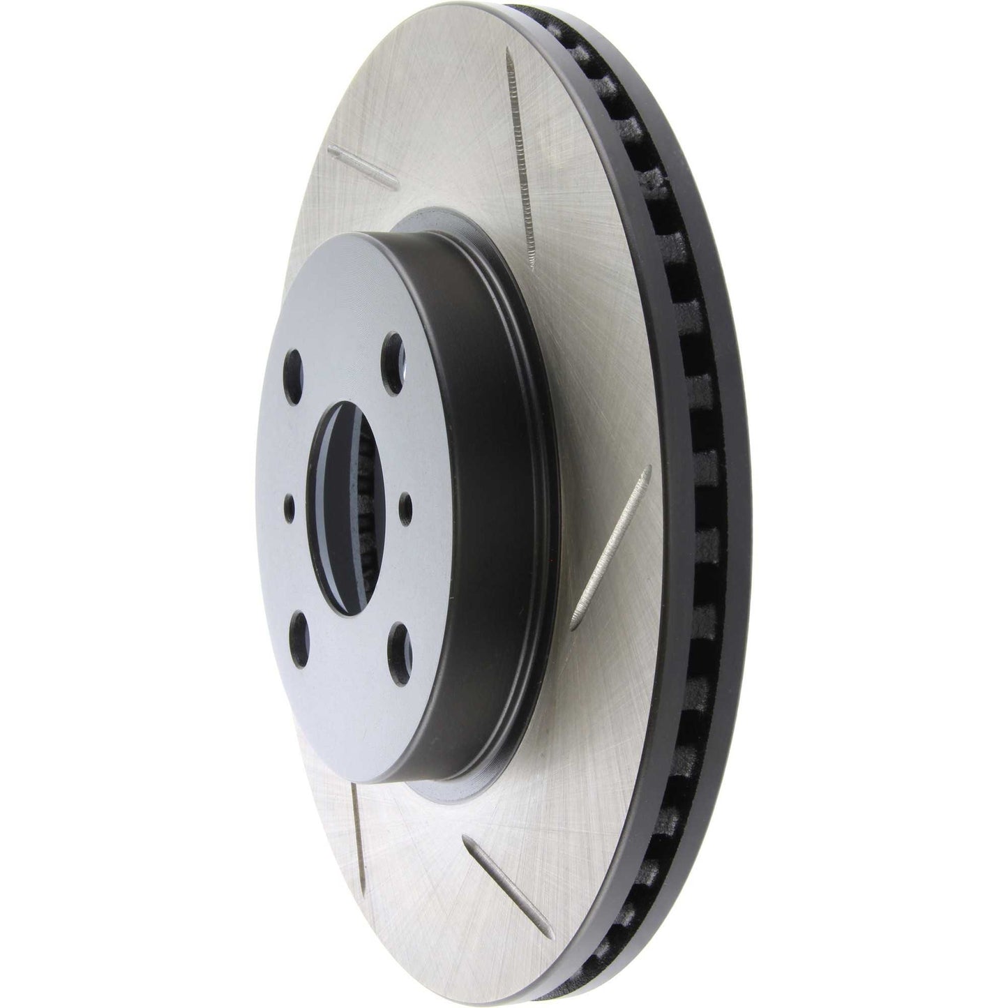 StopTech Power Slot 07-09 Toyota Yaris Front Left Slotted Rotor 126.44143SL
