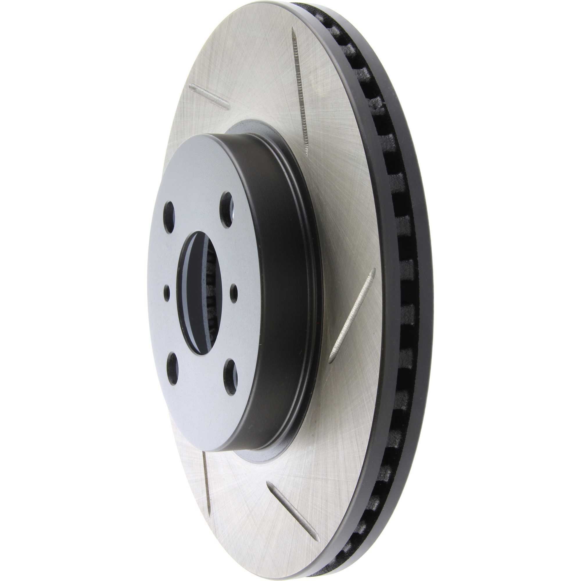 StopTech Power Slot 07-09 Toyota Yaris Front Left Slotted Rotor 126.44143SL