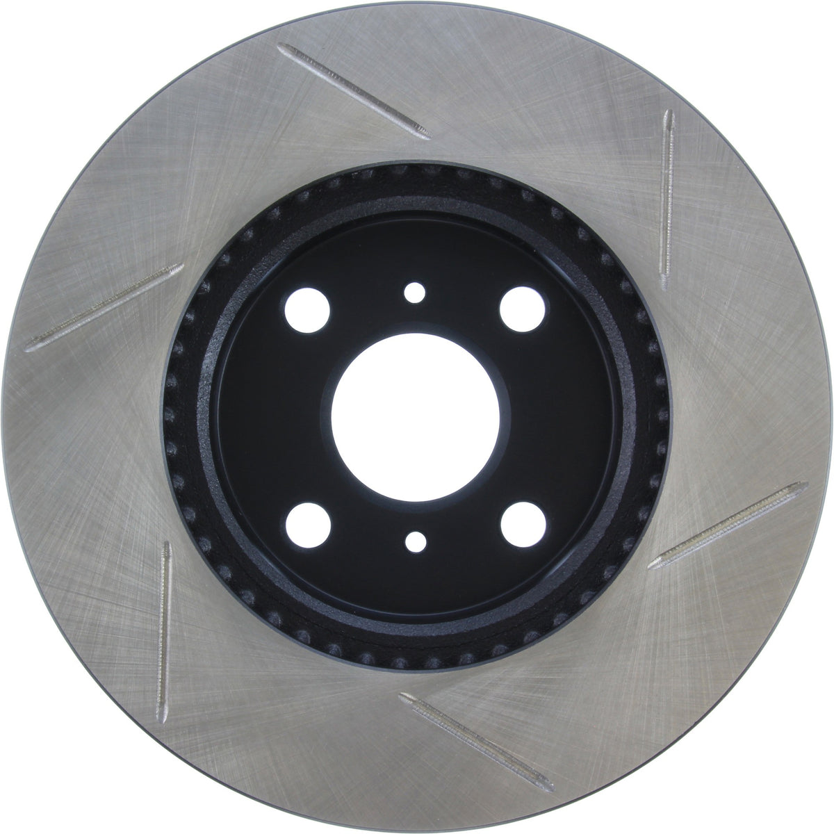 StopTech Power Slot 07-09 Toyota Yaris Front Right Slotted Rotor 126.44143SR