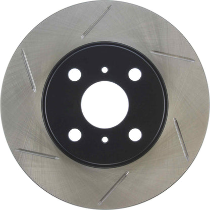 StopTech Power Slot 07-09 Toyota Yaris Front Right Slotted Rotor 126.44143SR