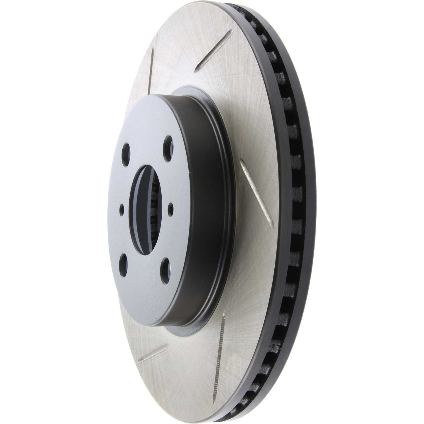 StopTech Power Slot 07-09 Toyota Yaris Front Right Slotted Rotor 126.44143SR
