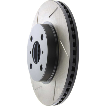 StopTech Power Slot 07-09 Toyota Yaris Front Right Slotted Rotor 126.44143SR