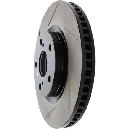 StopTech Power Slot 07-13 Lexus ES250/300/330/350 / 11-13 Scion tC Slotted Right Fr CRYO-STOP Rotor 126.44146CSR