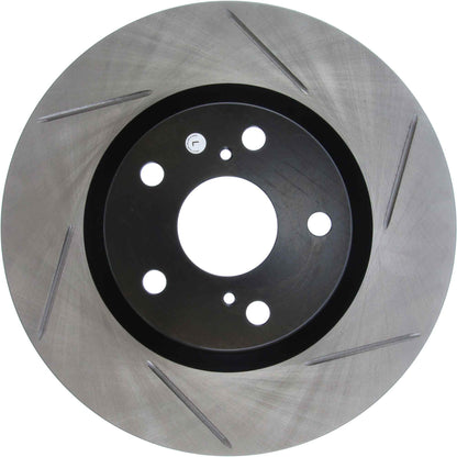 StopTech Sport Slotted Brake Rotor; Front Left