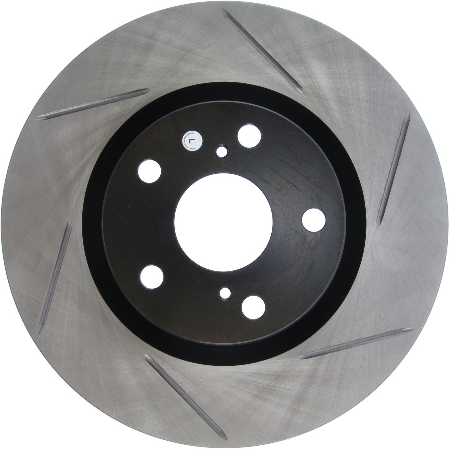 StopTech Sport Slotted Brake Rotor; Front Left