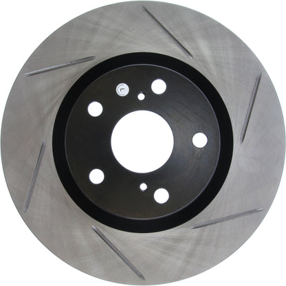 StopTech Sport Slotted Brake Rotor; Front Left