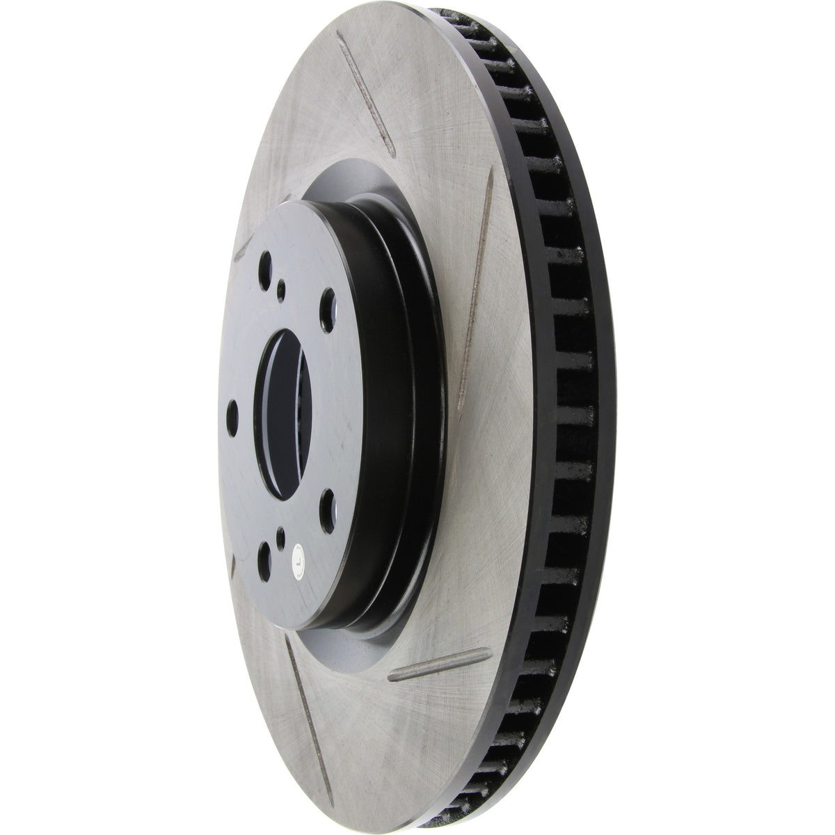 StopTech Sport Slotted Brake Rotor; Front Left