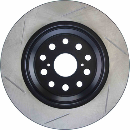 StopTech Sport Slot 07-17 Lexus LS460 Slotted Rear Left CRYO Rotor 126.44149CSL