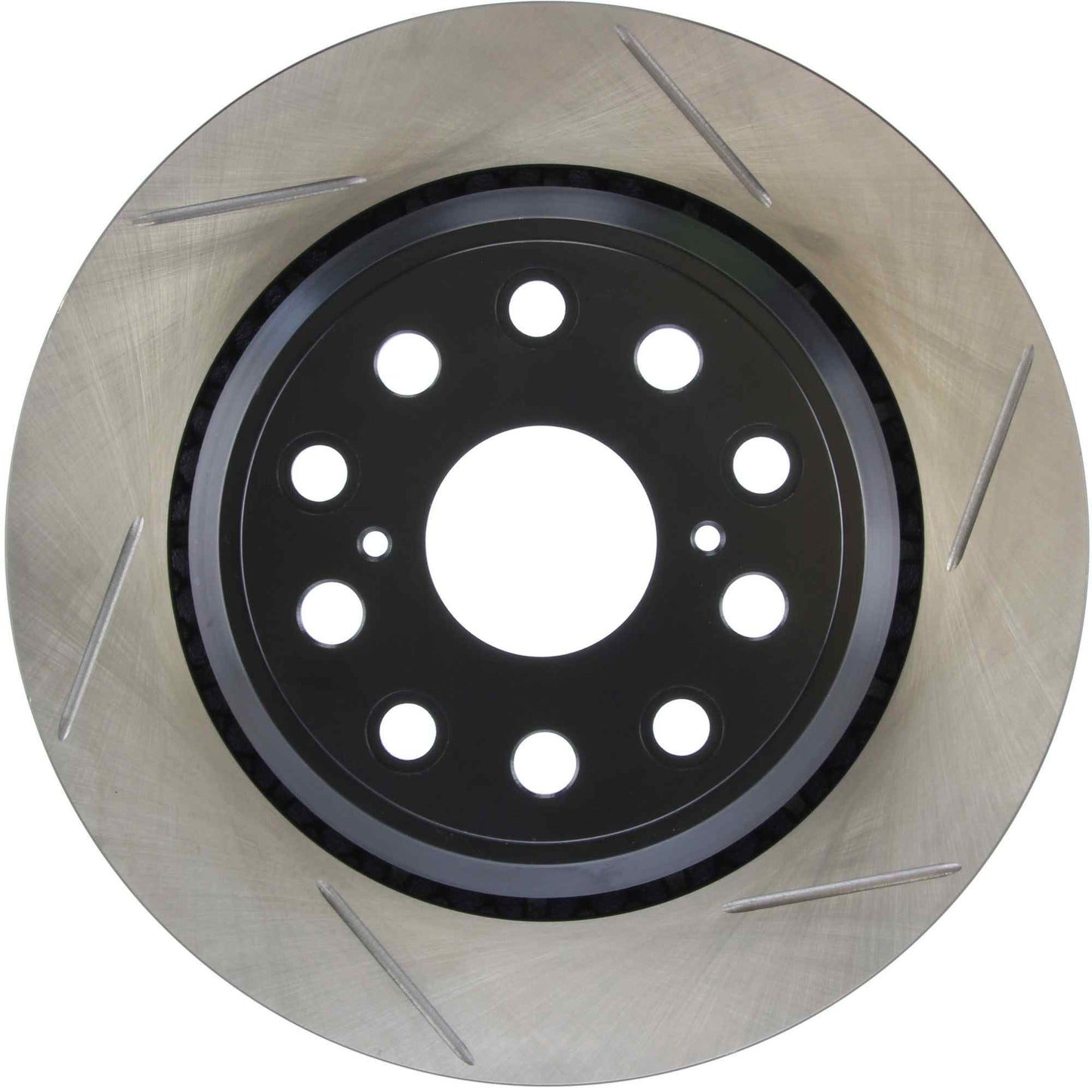 StopTech Sport Slotted Brake Rotor; Rear Left