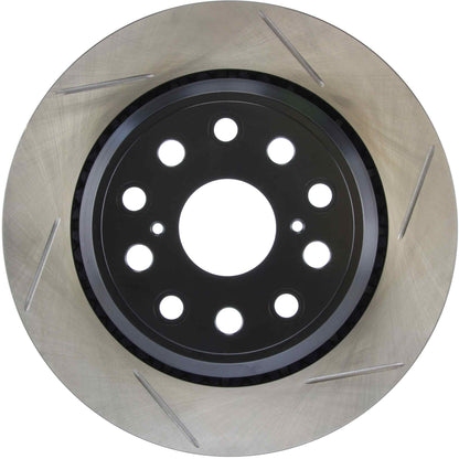 StopTech Sport Slotted Brake Rotor; Rear Left