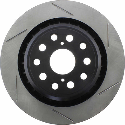 StopTech Sport Slot 07-09 Lexus LS460 / 09-12 Lexus LS Rear Left Slotted Cyro Rotor 126.44152CSL