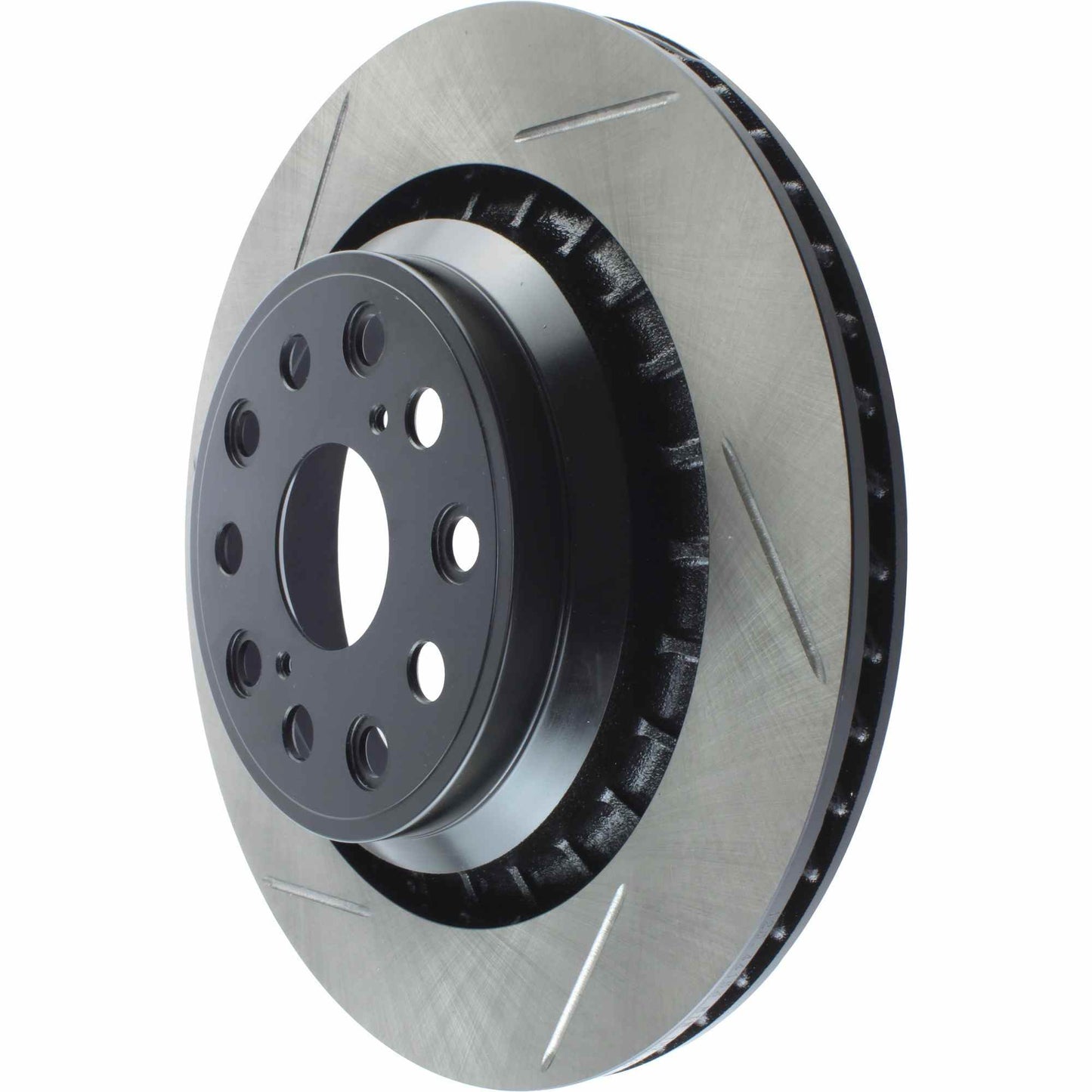 StopTech Sport Slot 13-16 Lexus LS460 / 09-12 Lexus LS Slotted Rear Right Cyro Rotor 126.44153CSR