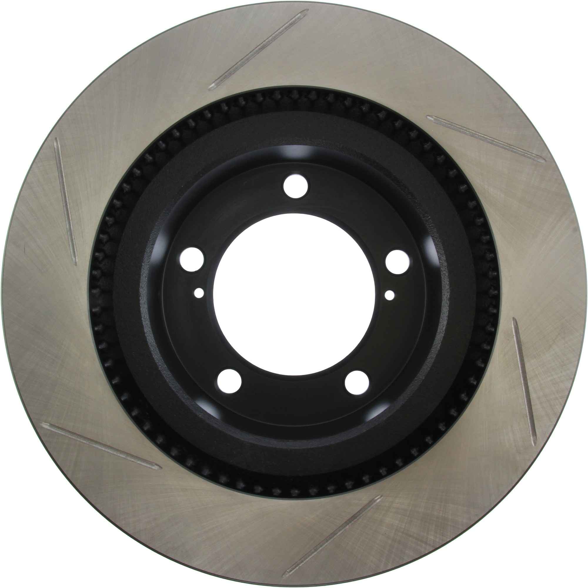 StopTech Sport Slot 08-12 Toyota Sequoia / 07-12 Tundra Slotted Left Front CRYO Rotor 126.44156CSL