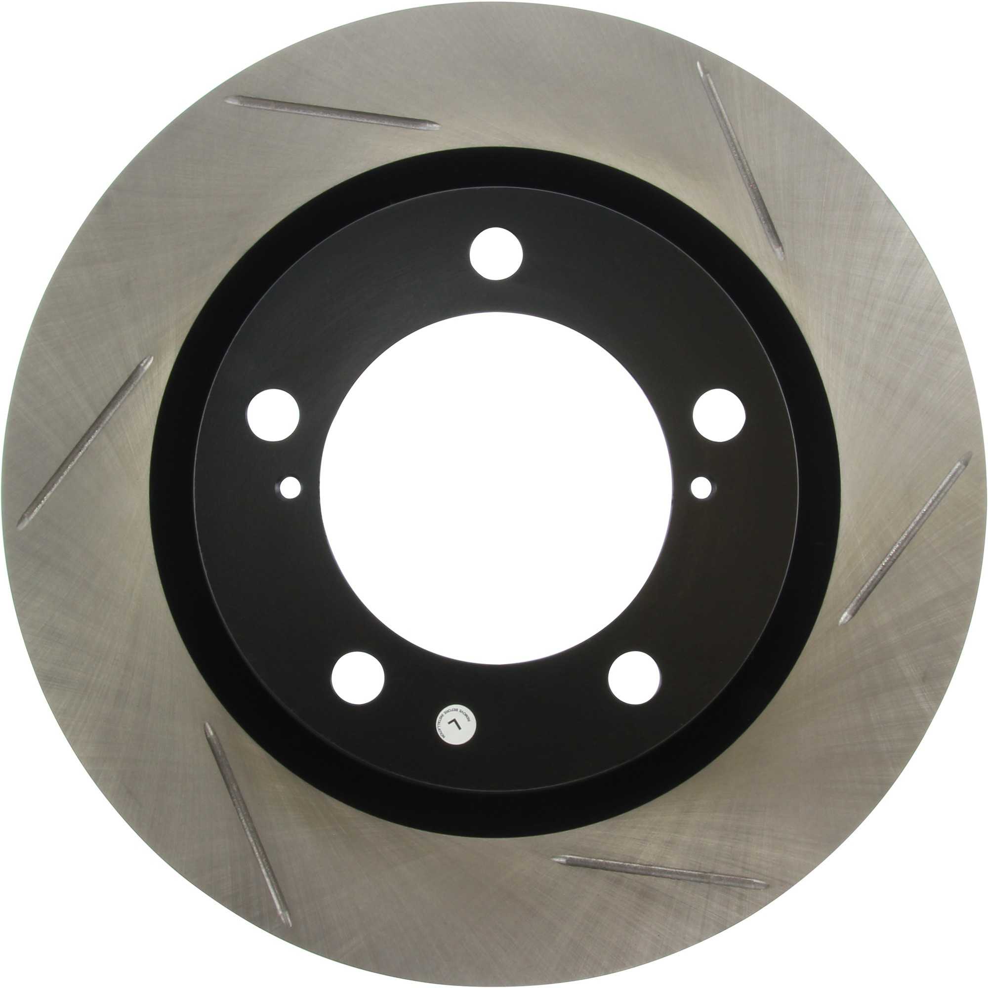 StopTech Sport Slot 08-12 Toyota Sequoia / 07-12 Tundra Slotted Left Front CRYO Rotor 126.44156CSL