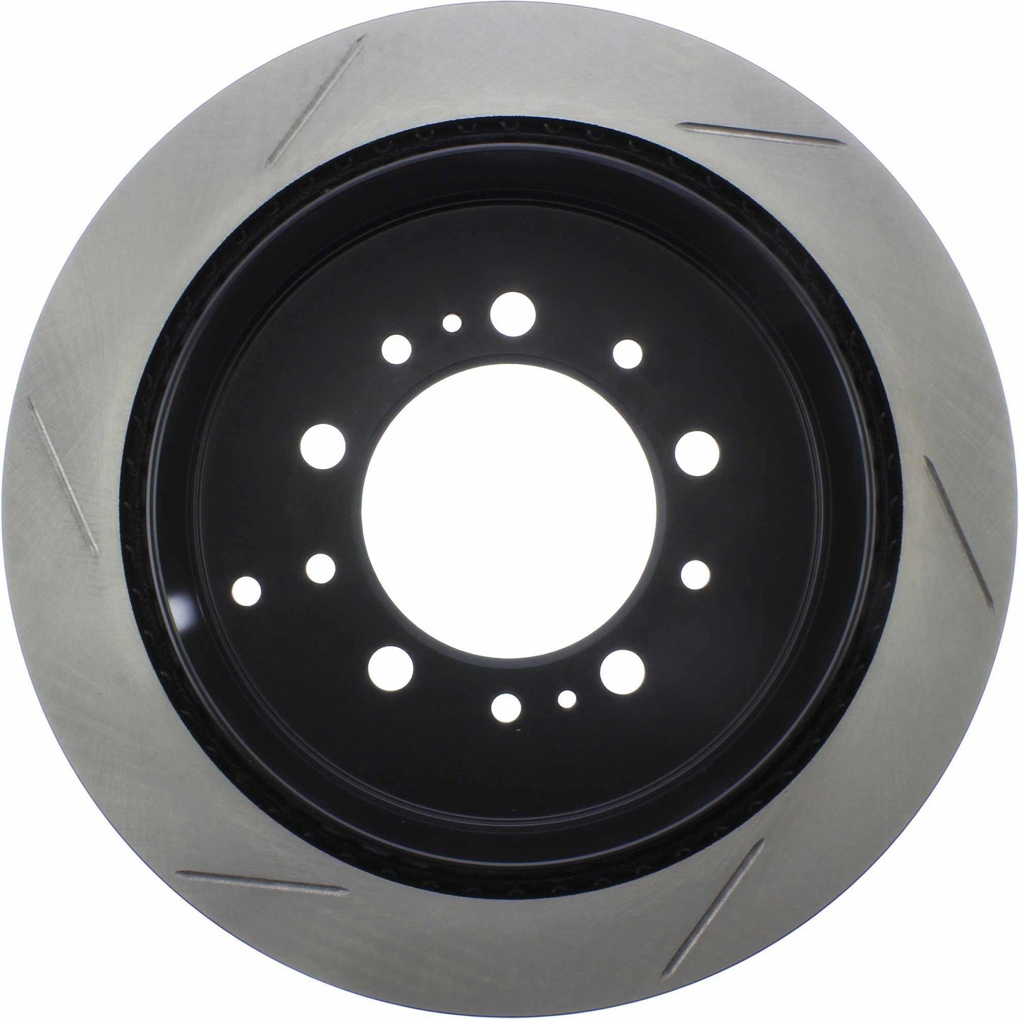 StopTech Sport Slot 08-13 Lexus LX450/470/570 / 07-12 Toyota Tundra Slotted Left Rear CRYO Rotor 126.44157CSL