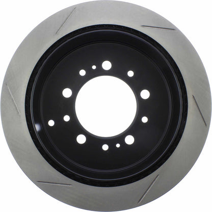 StopTech Sport Slot 08-13 Lexus LX450/470/570 / 07-12 Toyota Tundra Slotted Left Rear CRYO Rotor 126.44157CSL