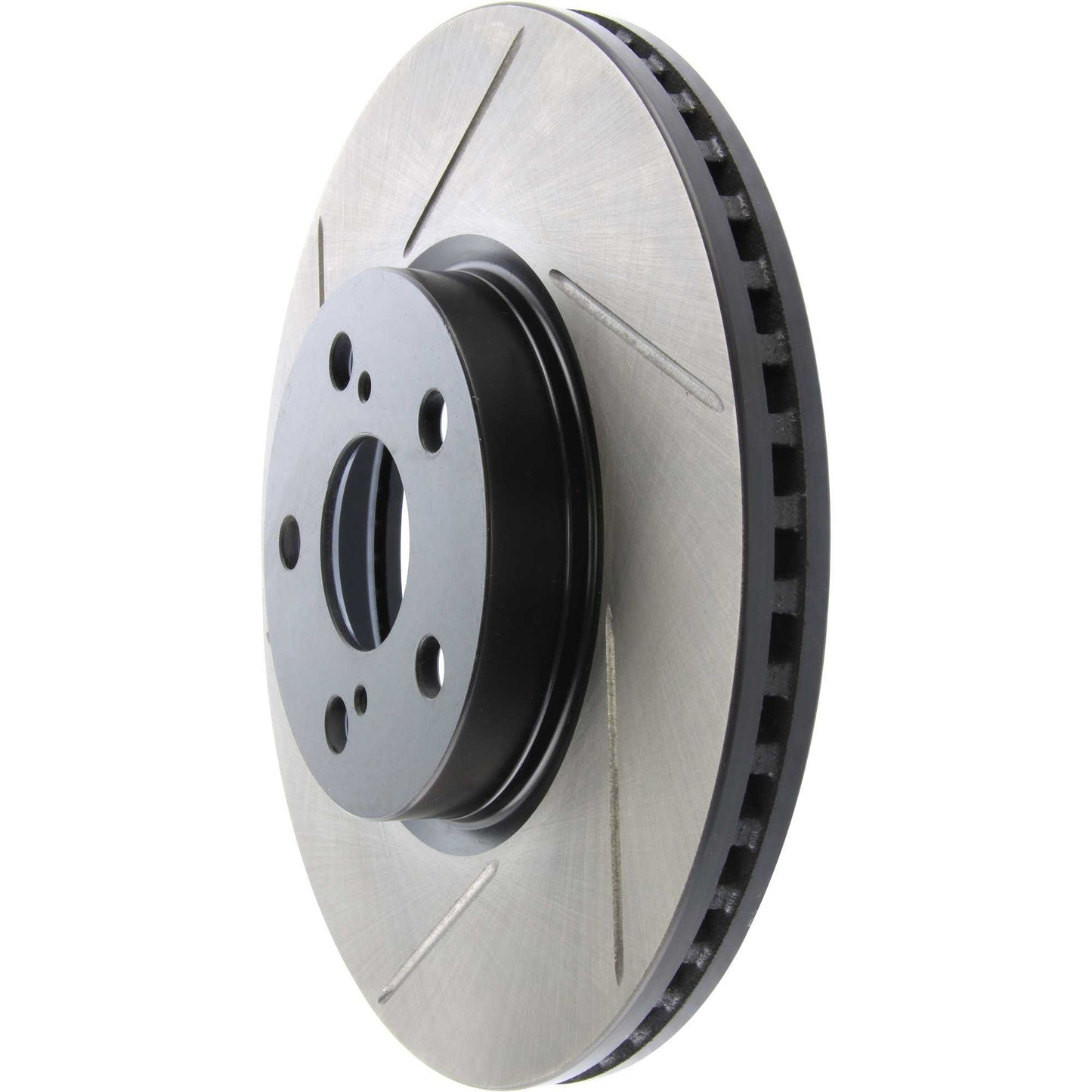 StopTech Power Slot 08-09 Scion xD / 09 Pontiac Vibe Slotted Right Front Rotor 126.44160SR