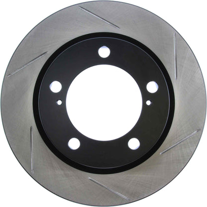 StopTech 08-13 Lexus LX 450/470/570 / 08-13 Land Cruiser Front Left Slotted CRYO-STOP Brake Rotor 126.44162CSL