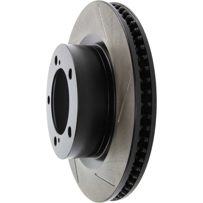 StopTech 08-13 Lexus LX 450/470/570 / 08-13 Land Cruiser Front Left Slotted CRYO-STOP Brake Rotor 126.44162CSL