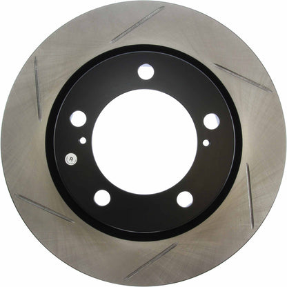 StopTech 08-13 Lexus LX 450/470/570 / 08-13 Land Cruiser Front Right Slotted CRYO-STOP Brake Rotor 126.44162CSR