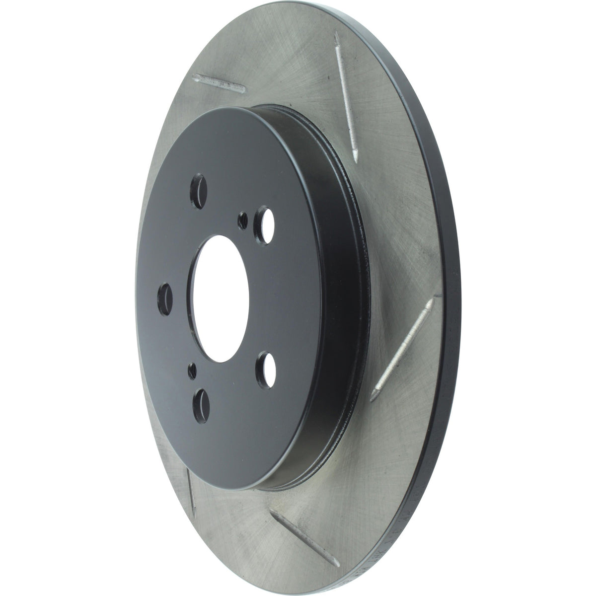 StopTech Sport Slotted Brake Rotor; Rear Left