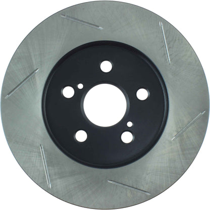StopTech 09-11/14-15 Toyota Corolla / 10-15 Toyota Prius Rear Right Sport Slotted Rotor 126.44165SR