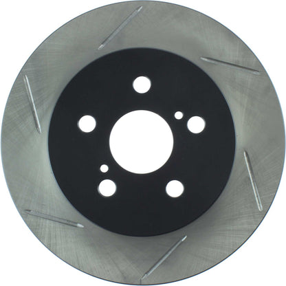 StopTech 09-11/14-15 Toyota Corolla / 10-15 Toyota Prius Rear Right Sport Slotted Rotor 126.44165SR