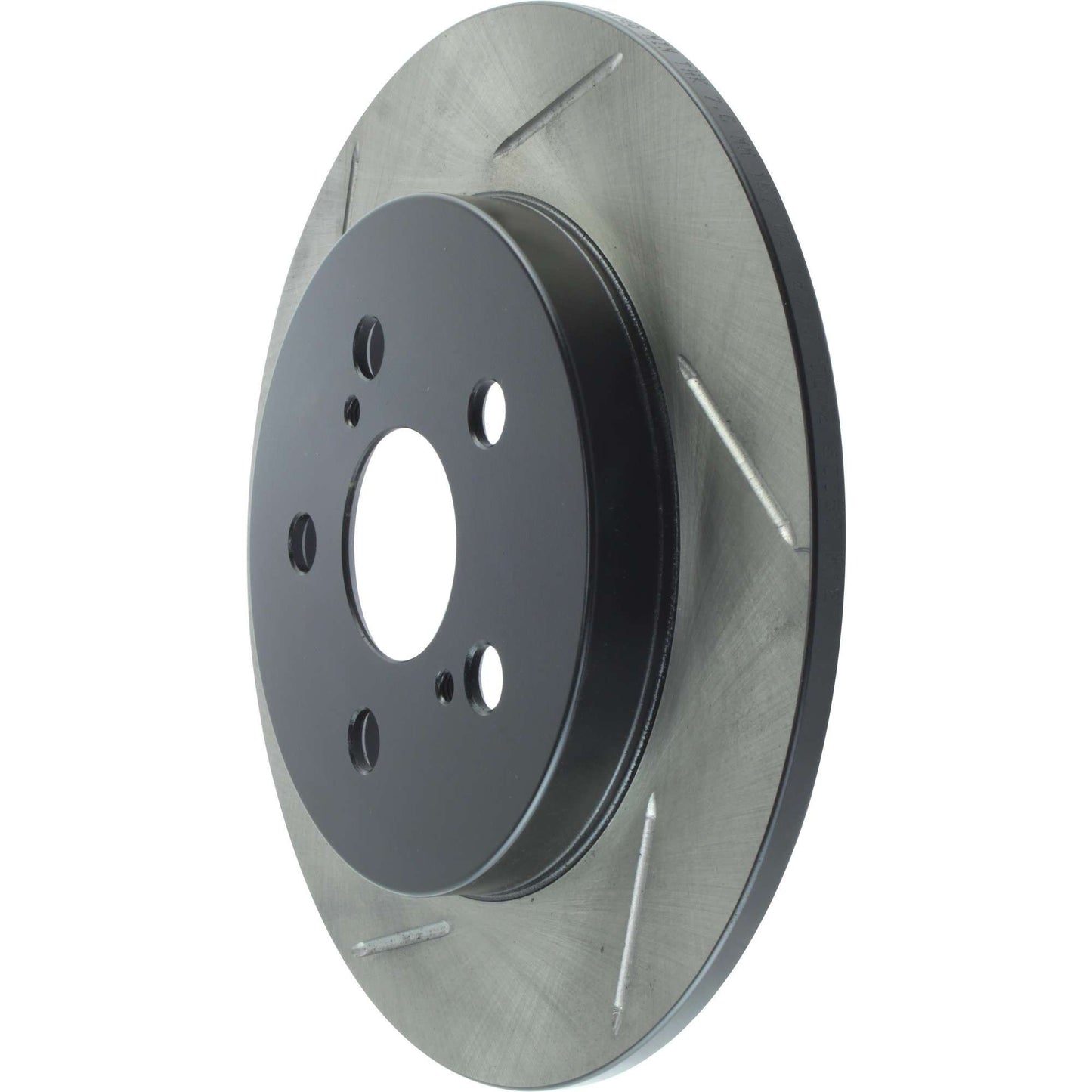 StopTech 09-11/14-15 Toyota Corolla / 10-15 Toyota Prius Rear Right Sport Slotted Rotor 126.44165SR