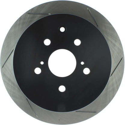 StopTech Sport Slotted Brake Rotor; Rear Left