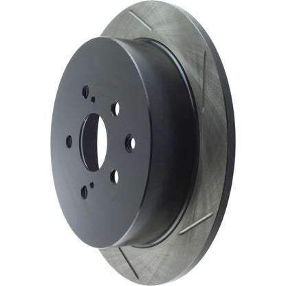 StopTech Sport Slotted Brake Rotor; Rear Left