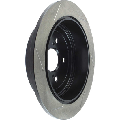 StopTech Sport Slotted Brake Rotor; Rear Left