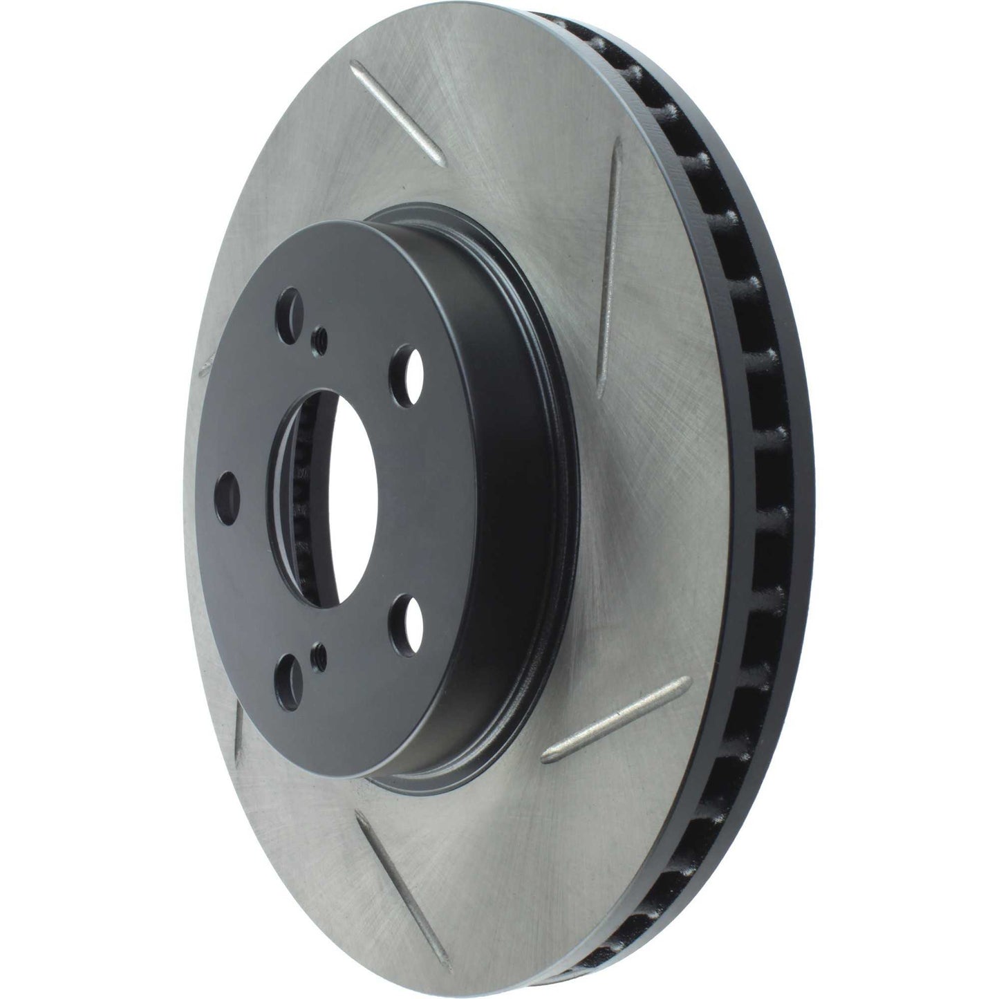 StopTech Sport Slotted Brake Rotor; Front Left