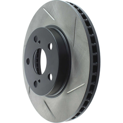 StopTech Sport Slotted Brake Rotor; Front Left