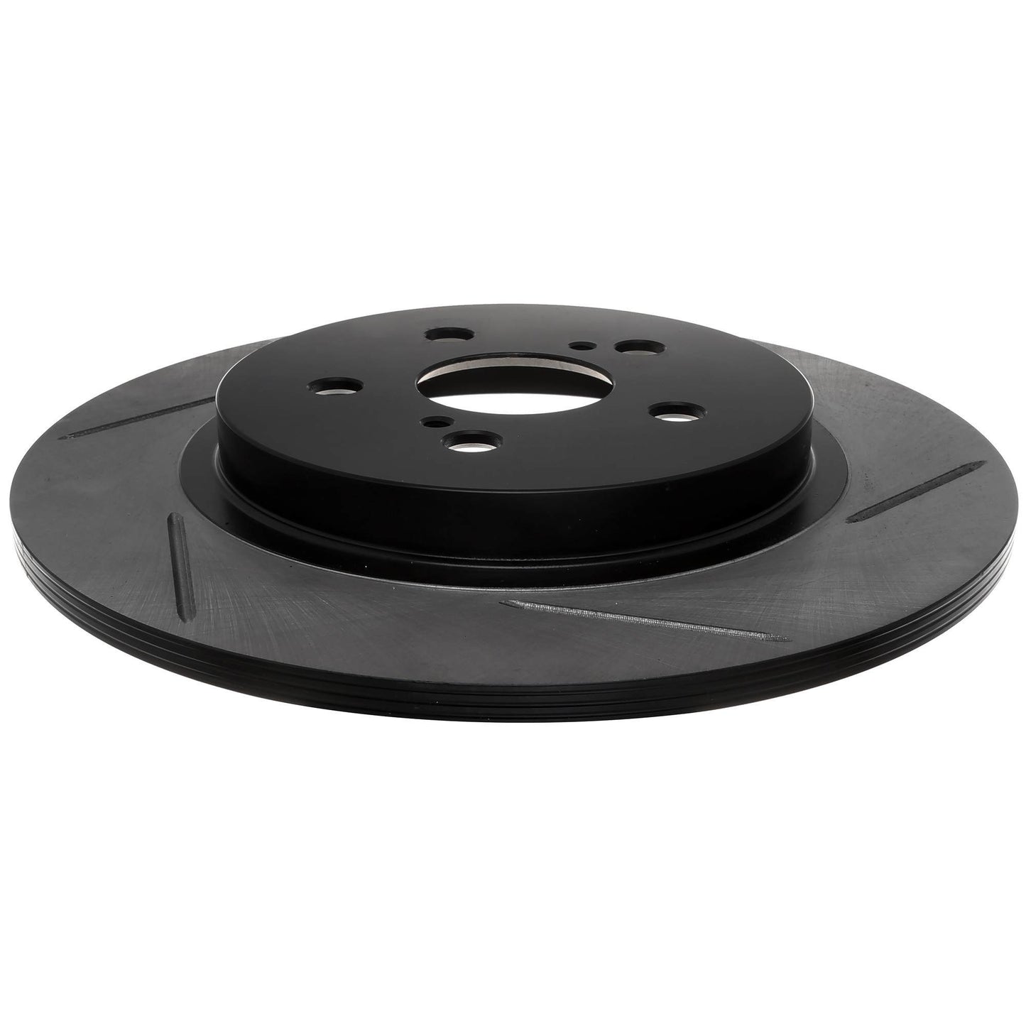StopTech Sport Slotted Brake Rotor; Rear Left