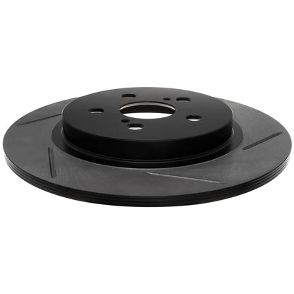 StopTech Sport Slotted Brake Rotor; Rear Left