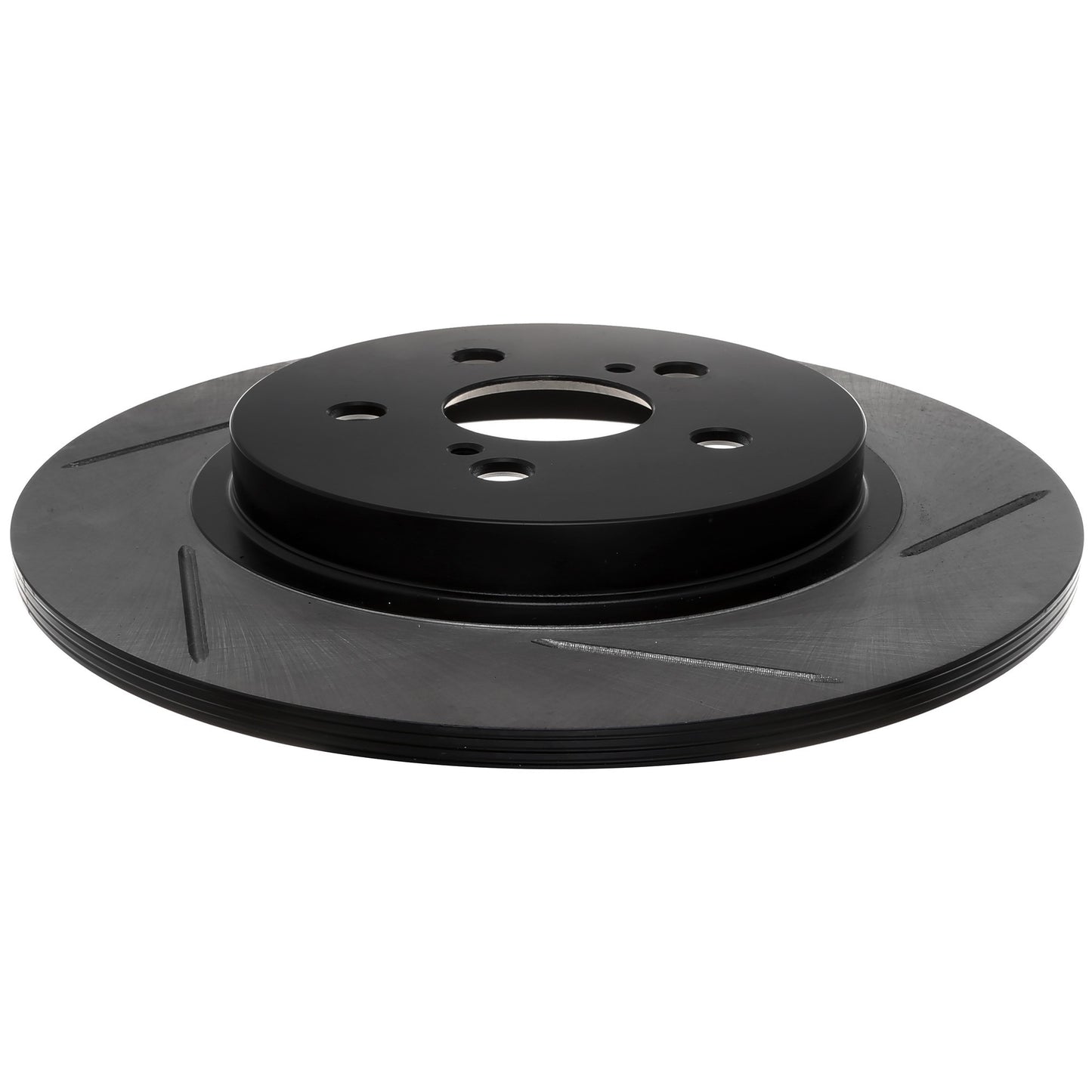 StopTech Sport Slotted Brake Rotor; Rear Left
