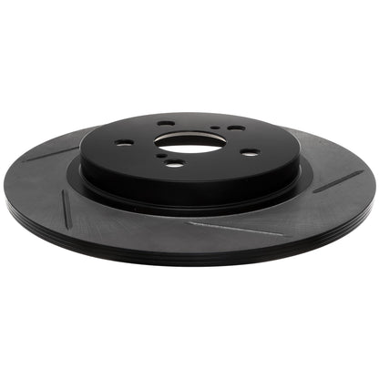 StopTech Sport Slotted Brake Rotor; Rear Left