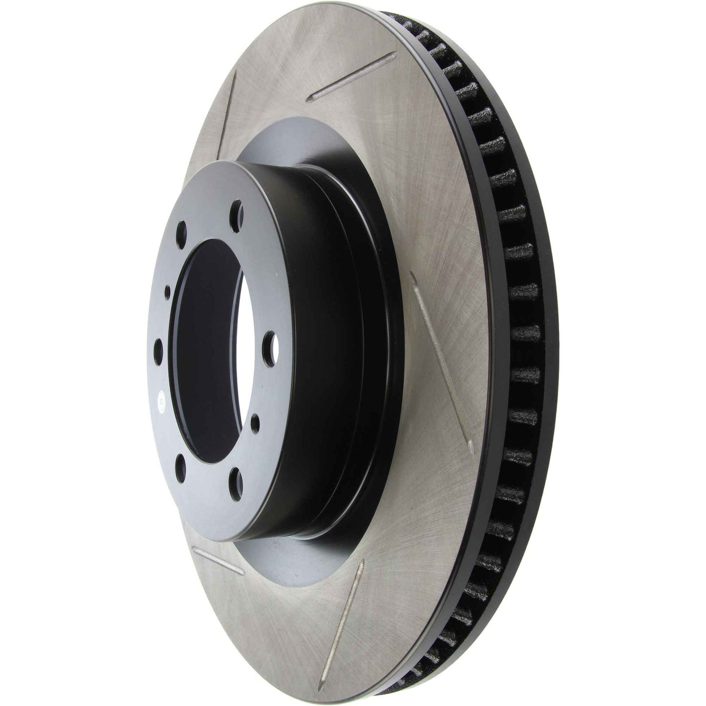StopTech 10-17 Lexus GX460 / 10-17 Toyota 4Runner Cryo Slotted Front Right Sport Brake Rotor 126.44174CSR