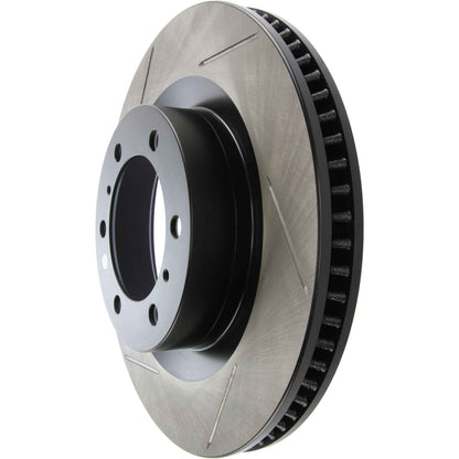 StopTech 10-17 Lexus GX460 / 10-17 Toyota 4Runner Cryo Slotted Front Right Sport Brake Rotor 126.44174CSR